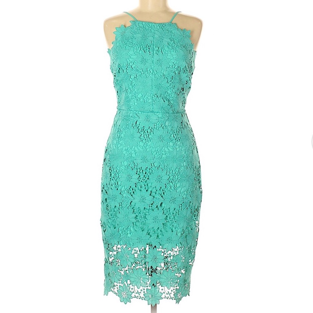 Bisou Bisou Lace Midi Dress